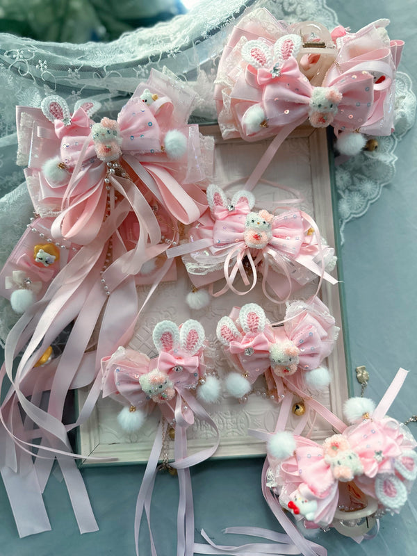 Pink candy KT Lolita streamers