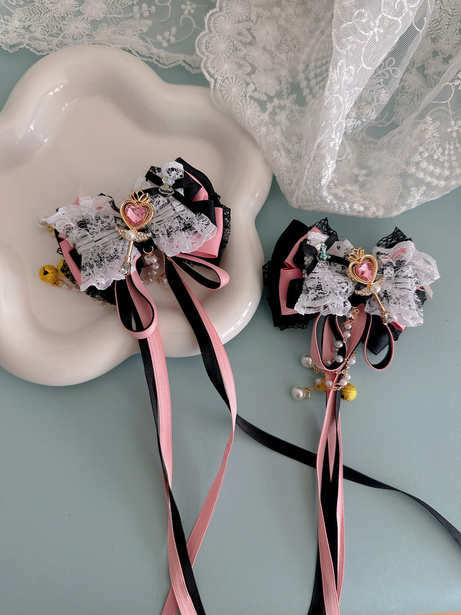 Black pink cool hot Lolita