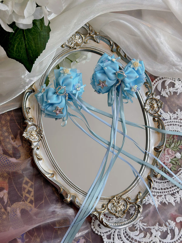 Blue Ocean Star ribbon bow