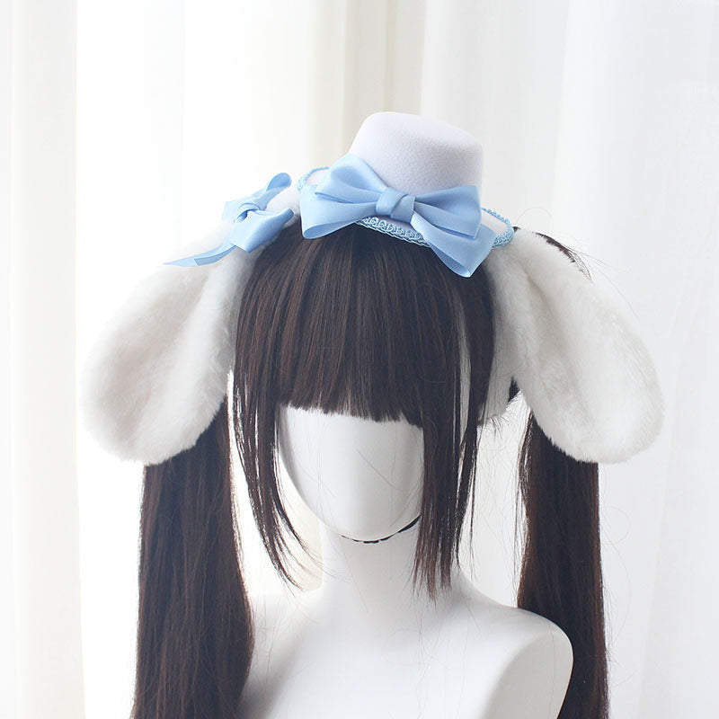 Japanese-style girl KC hair accessories: Pudding Dog, Big Ear Dog, Cinnamon Dog, Melody, Pacha Dog top hat, Lolita headband